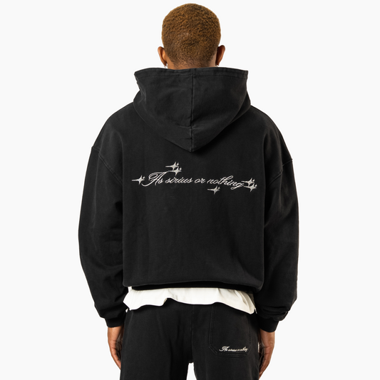 Zip Hoodie Double Stars