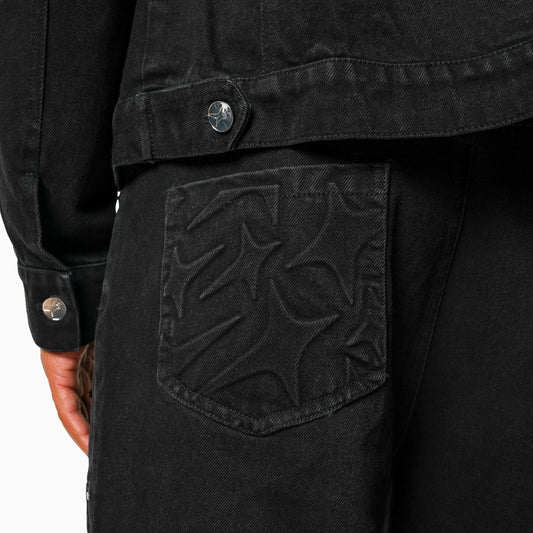 Carpenter Denim Monogram - Black