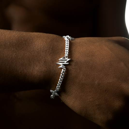 Bracelet MIS cuban - Argenté