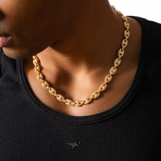 Chaîne Iced Coffee Beans - Dorée