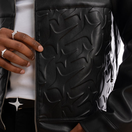 Leather Jacket Monogram