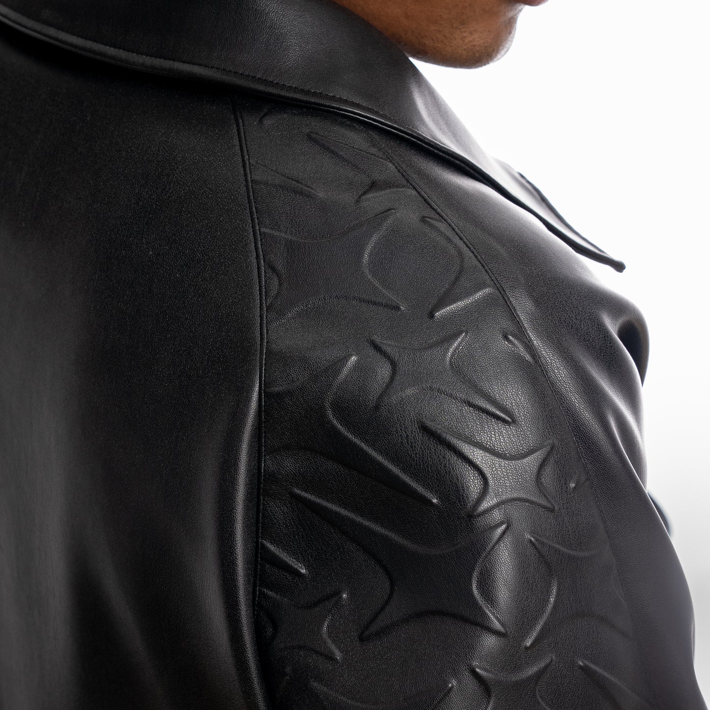 Monogram Leather Jacket