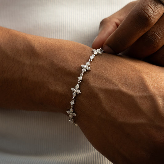 Bracelet Iced Celestial - Argenté