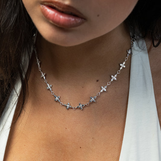 Chaîne Celestial - Argentée