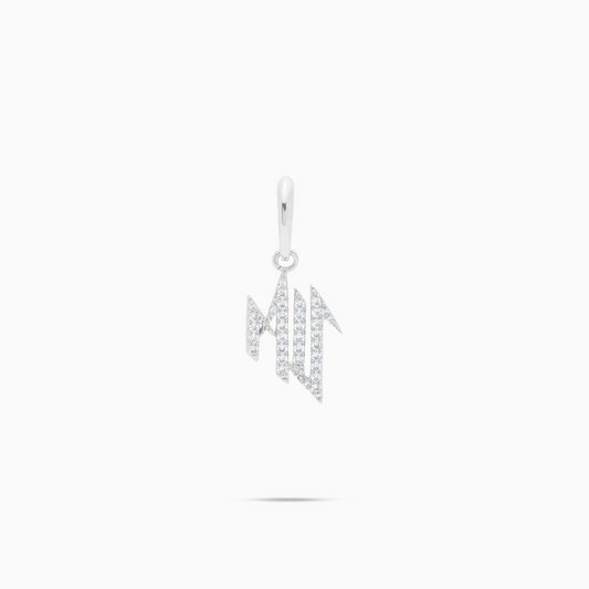 Pendentif Iced MIS - Argenté