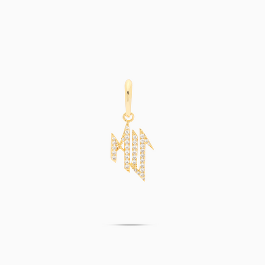Pendentif Iced MIS - Doré