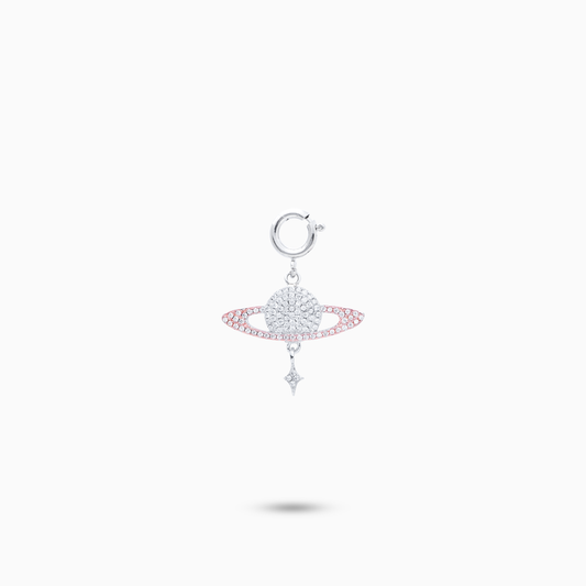 Sleakz Pendant - Falling Planet pink