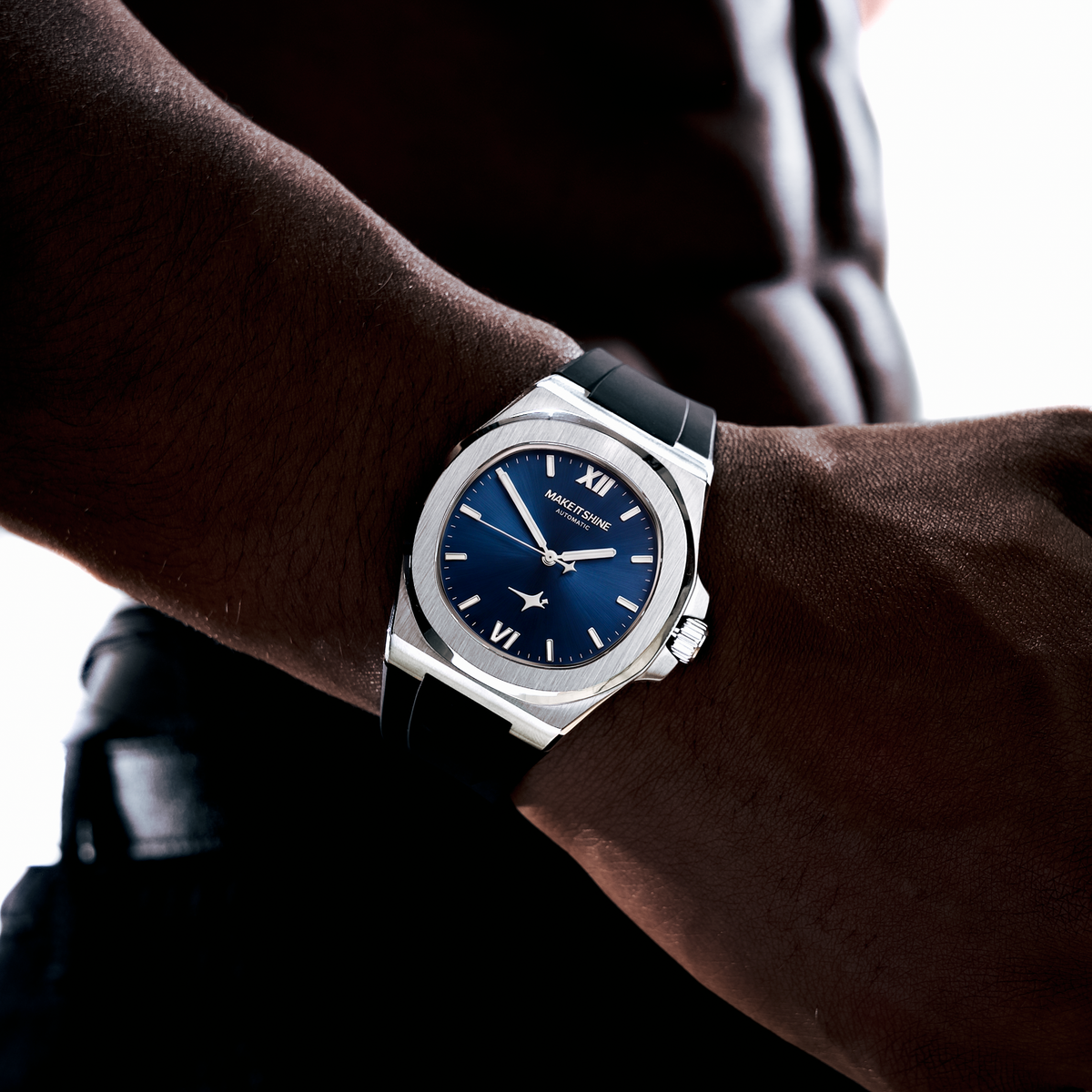 ASON1 - Blue Dial & Rubber Strap
