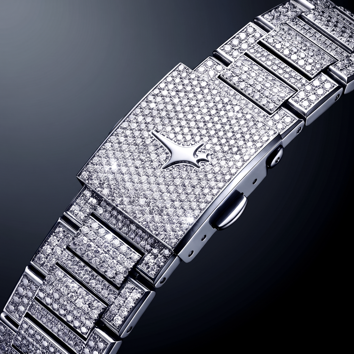 Iced ASON1 - Green Dial & 316L Stainless Steel Bracelet - VVS Moissanite