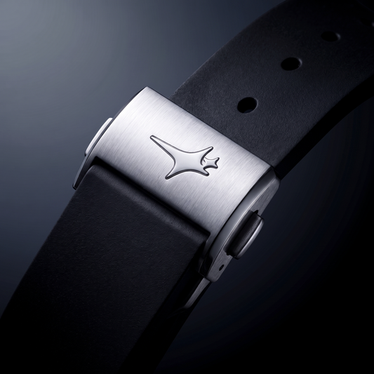 ASON1 - Cadran Skeleton & Bracelet Rubber