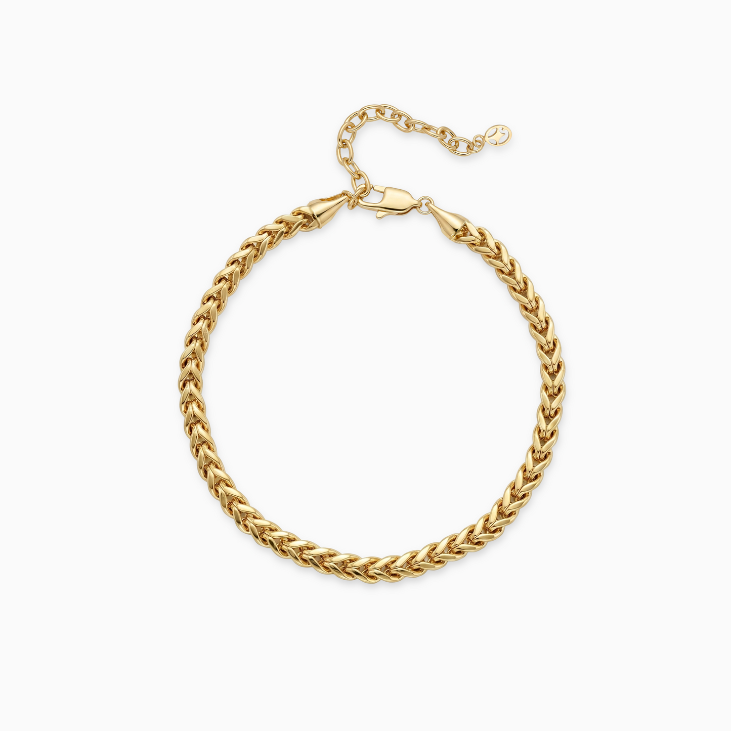 Franco bracelet 3 mm gold