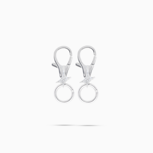 Carabiner Signature Argenté (x2)