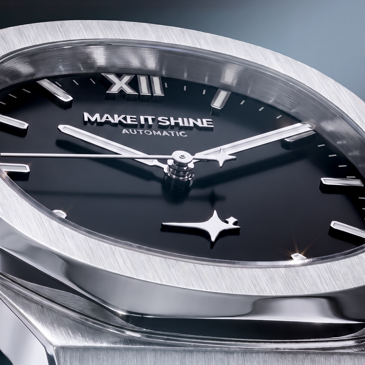 ASON1 - Black Dial & Rubber Strap