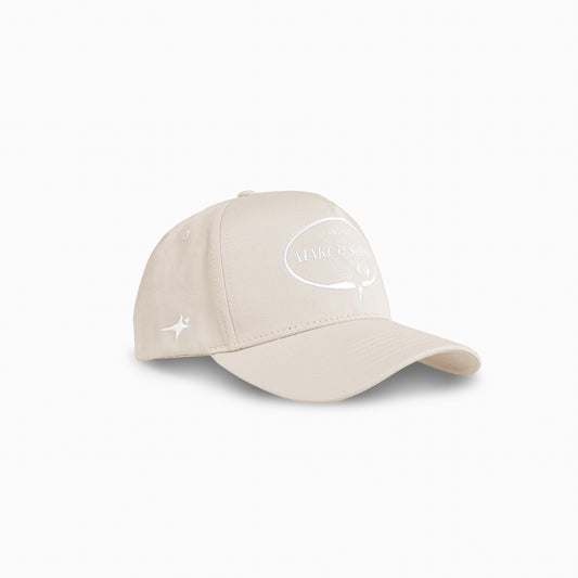 Beige Signature Cap