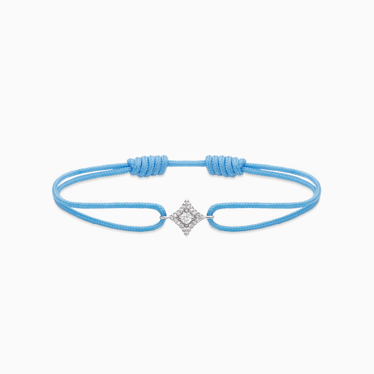 Bracelet cordon Star - Bleu