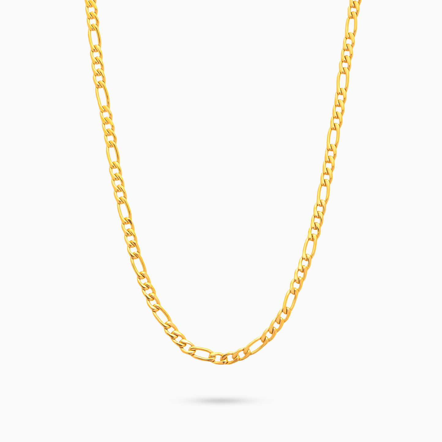 Figaro chain 2 mm gold