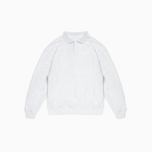 Polo sweater Signature - Gris