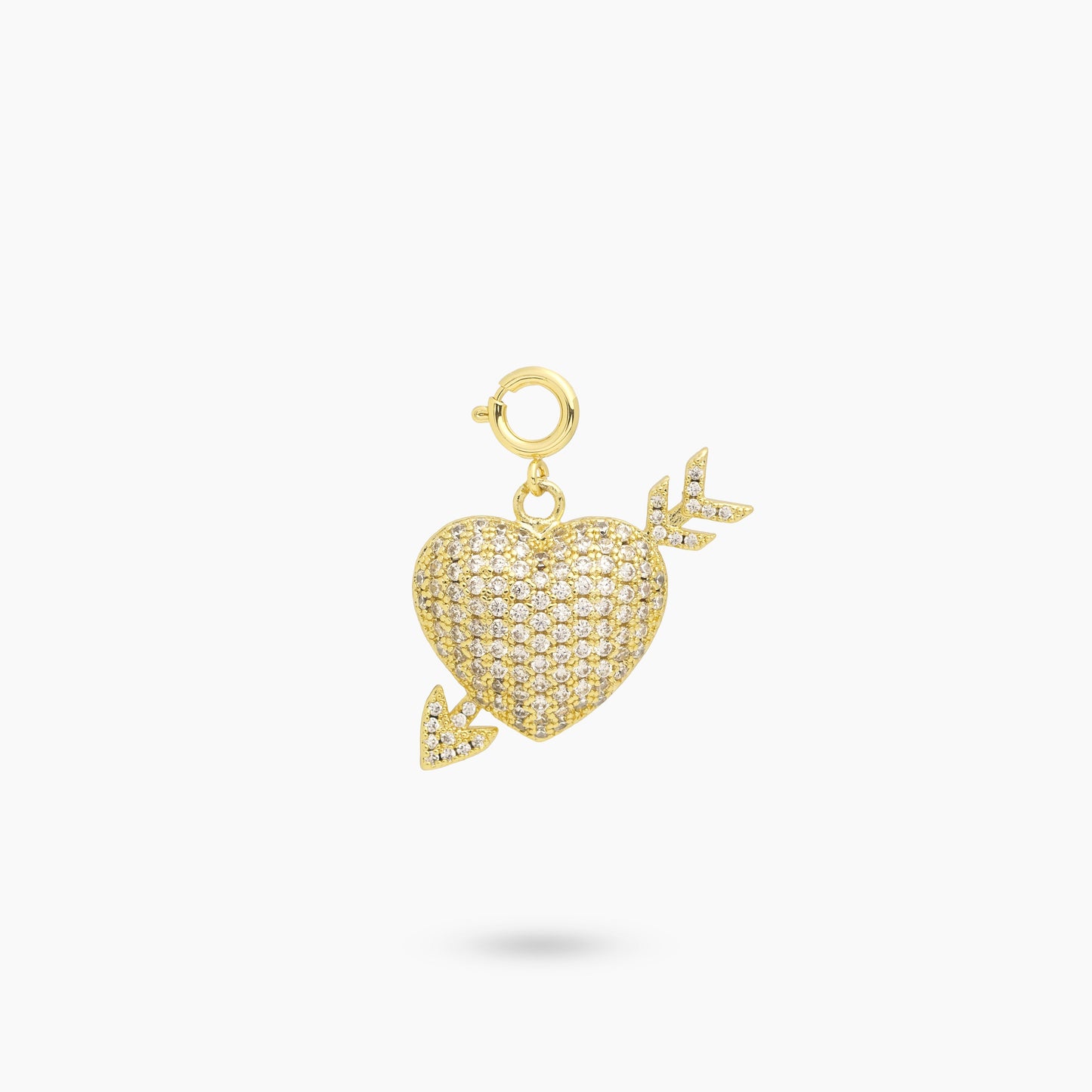 Sleakz Pendant - Locked heart doré