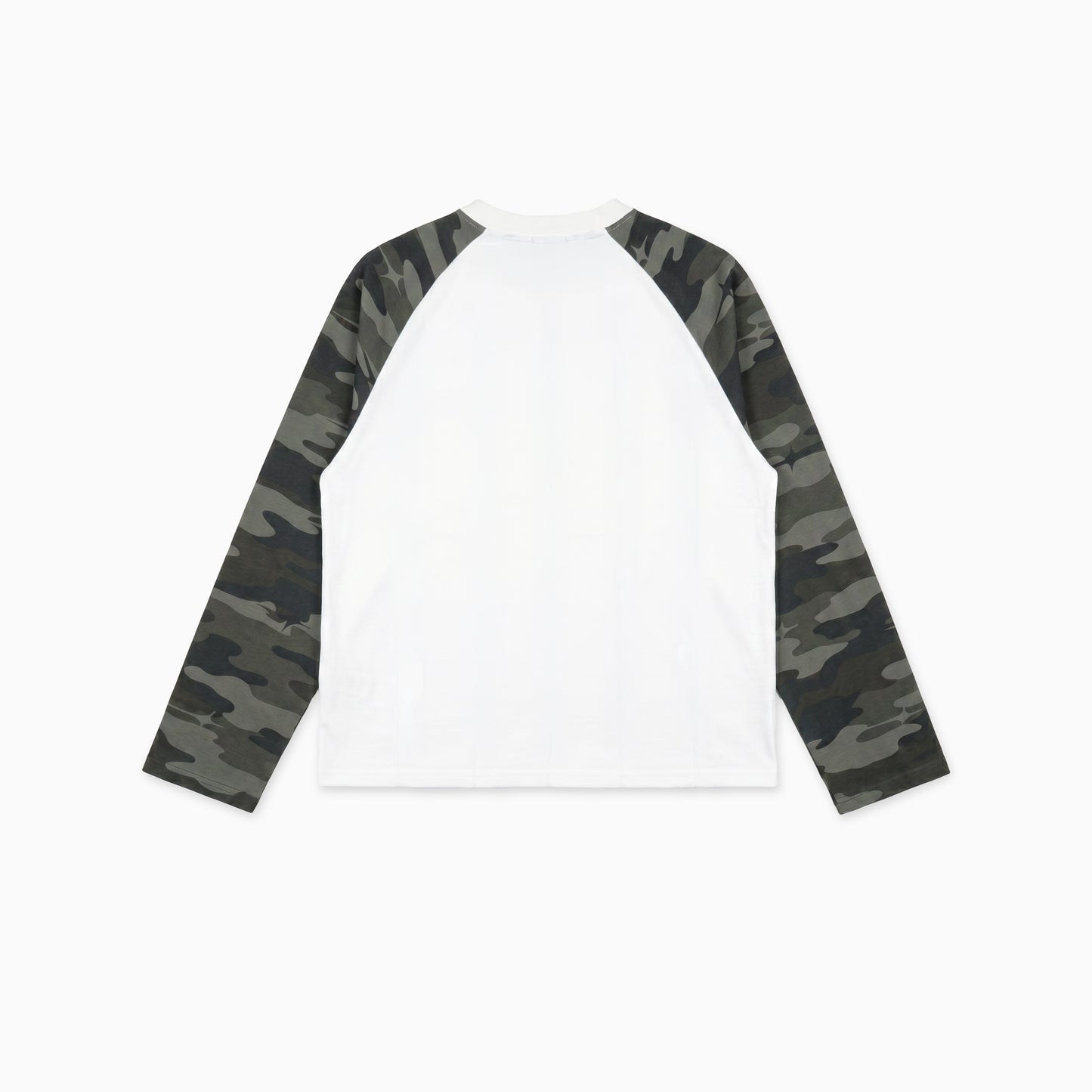 Camo waffle long sleeve - Vert