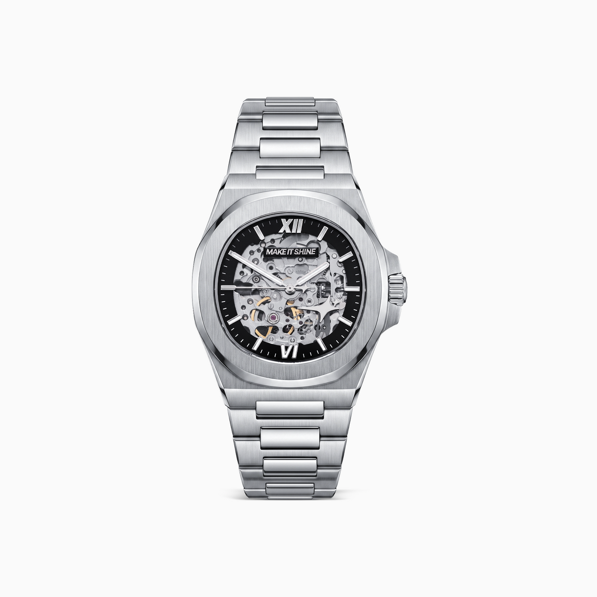 ASON1 - Skeleton Dial & 316L Stainless Steel Bracelet