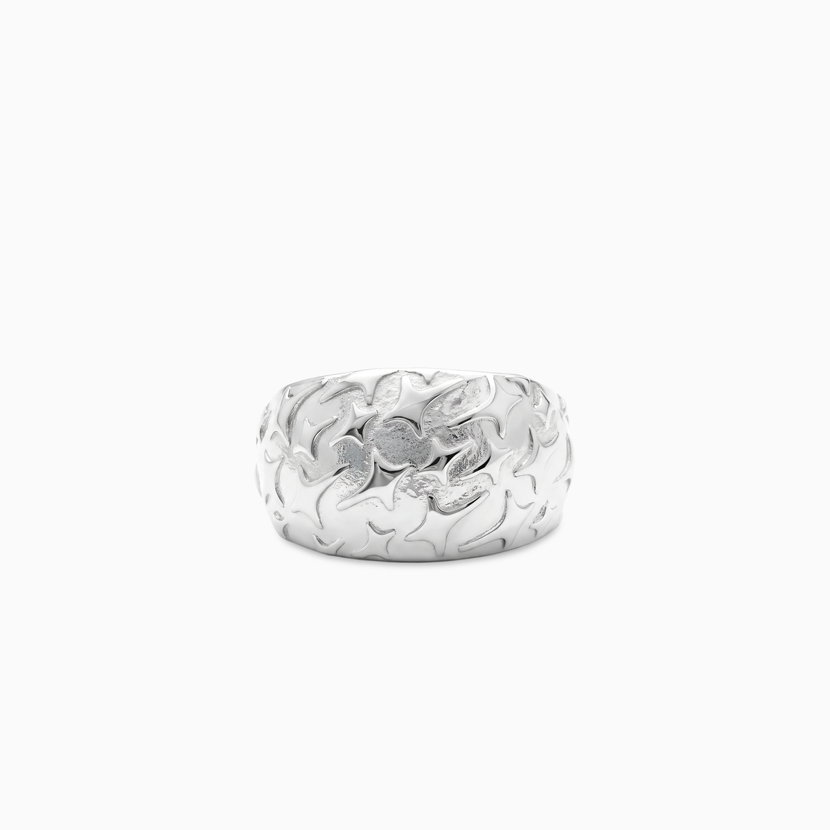 Monogram signet ring - Silver
