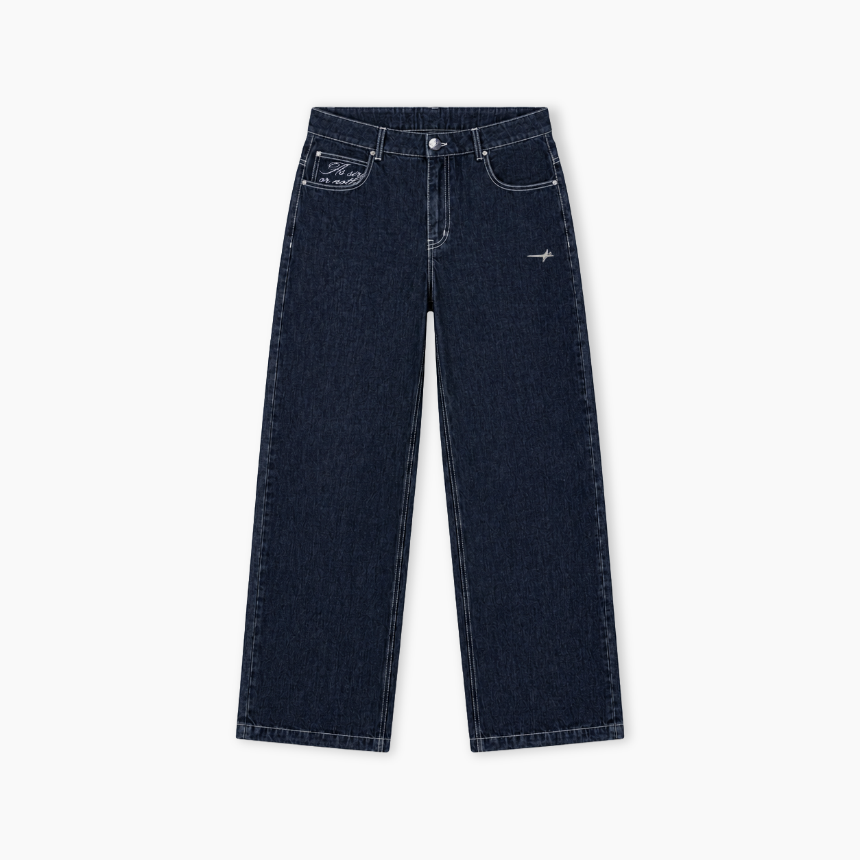 Jean Twin Stars - Dark blue