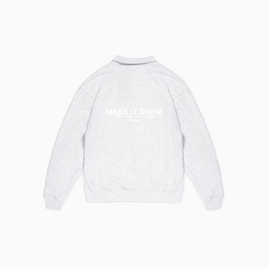 Polo sweater Signature - Gris