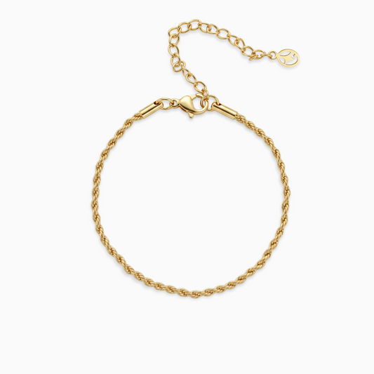 Bracelet Rope 2 mm doré