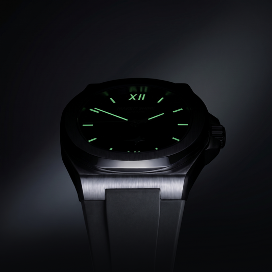 ASON1 - Cadran Skeleton & Bracelet Rubber
