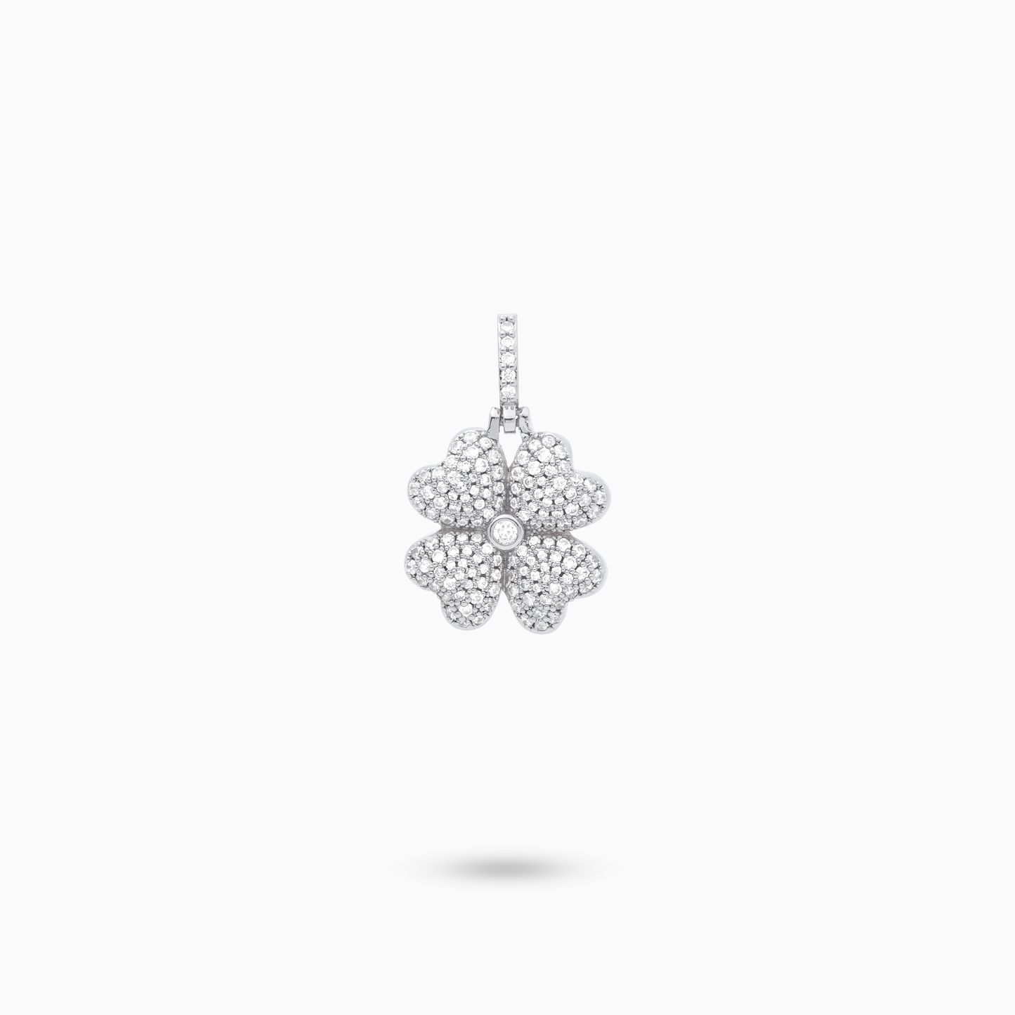 4-leaf clover silver