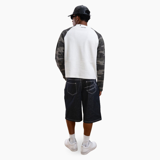 Camo waffle long sleeve - Vert