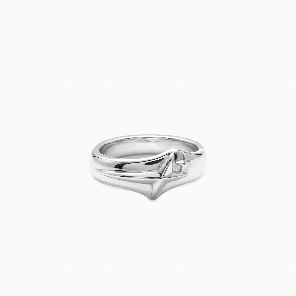 Signature ring V2 - Argentée