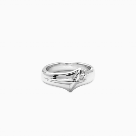 Signature ring V2 - Argentée